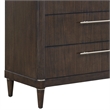 Asher Park 6 Drawer Chest in Piano Brown Wood by Pulaski Furniture