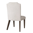 Asher Park Upholstered Side Chair in White Fabric by Pulaski Furniture