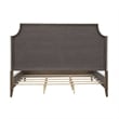 Asher Park King Upholstered Bed in White Fabric by Pulaski Furniture