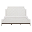 Pulaski Asher Park Queen Upholstered Bed in Piano Brown