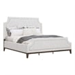 Pulaski Asher Park King Upholstered Bed in Piano Brown