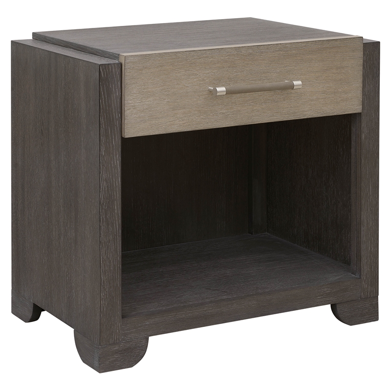 Pulaski Anderson Park Moose Trail And Frontier Open Nightstand in Brown