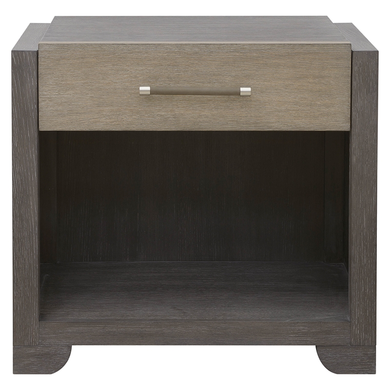 Pulaski Anderson Park Moose Trail And Frontier Open Nightstand in Brown