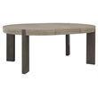 Pulaski Anderson Park Moose Trail And Frontier Round Dining Table in Brown