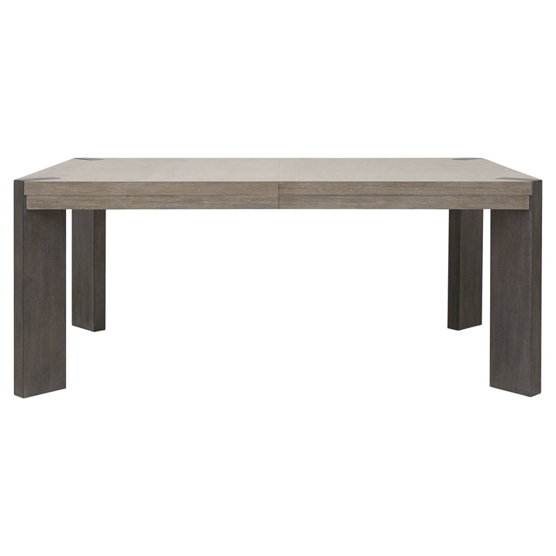 Pulaski Anderson Park Moose Trail And Frontier Leg Dining Table in Brown