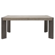 Pulaski Anderson Park Moose Trail And Frontier Leg Dining Table in Brown