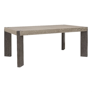 Pulaski Anderson Park Moose Trail And Frontier Leg Dining Table in Brown