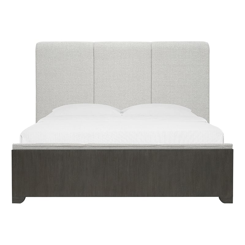 Pulaski Anderson Park Moose Trail And Frontier King Upholstered Bed in Brown