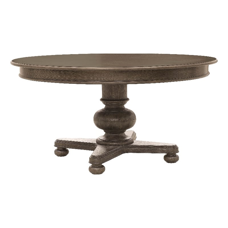 Pulaski Saddle Creek Timber Round Dining Table in Brown