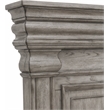 Pulaski Madison Ridge Queen Panel Bed With Blanket Chest Footboard in Taupe