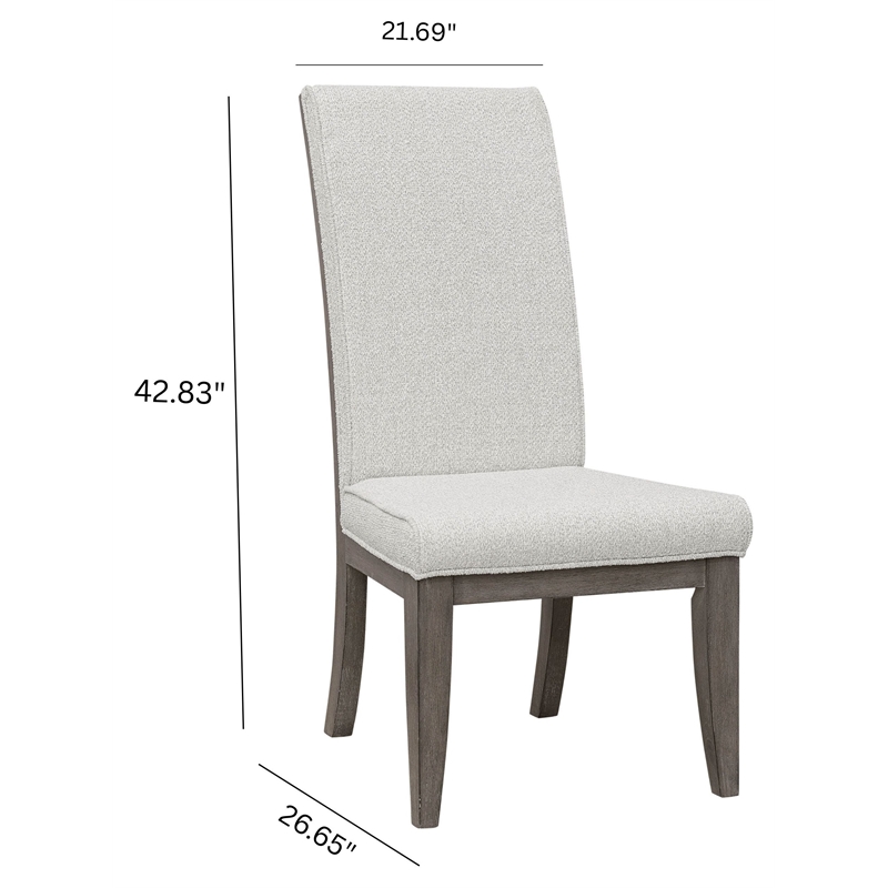 Pulaski Anderson Park Moose Trail And Frontier Side Chair in Brown (Set of 2)