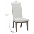 Pulaski Anderson Park Moose Trail And Frontier Side Chair in Brown (Set of 2)
