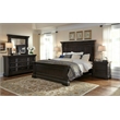 Pulaski Caldwell California King Panel Bed in Deep Brown