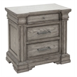 Pulaski Madison Ridge 3 Drawer Nightstand in Heritage Taupe