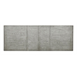 Pulaski Madison Ridge Farmhouse Leg Dining Table in Buff Grey