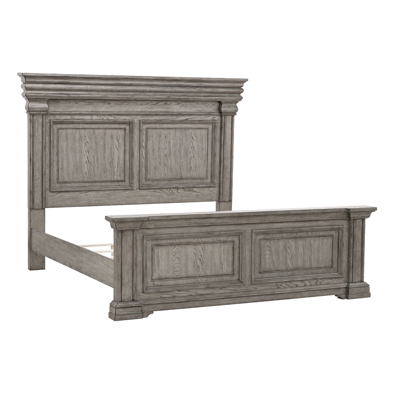 Pulaski Madison Ridge King Panel Bed in Heritage Taupe