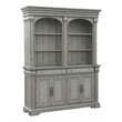 Pulaski Madison Ridge Server With Hutch in Buff Grey