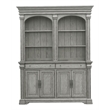 Pulaski Madison Ridge Server With Hutch in Buff Grey