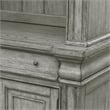 Pulaski Madison Ridge Server With Hutch in Buff Grey