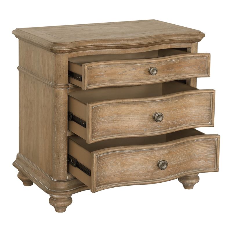 Pulaski Weston Hills Nightstand in Flax Seed