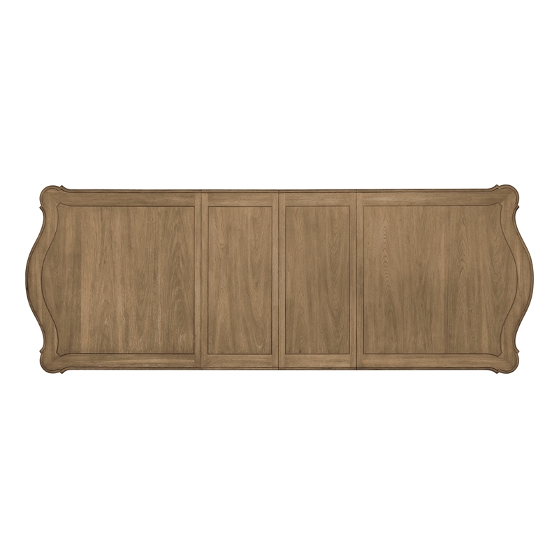 Pulaski Weston Hills Leg Dining Table in Flax Seed