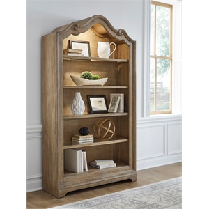 Pulaski Weston Hills Bookcase in Flax Seed