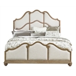 Pulaski Weston Hills Queen Upholstered Bed in Flax Seed