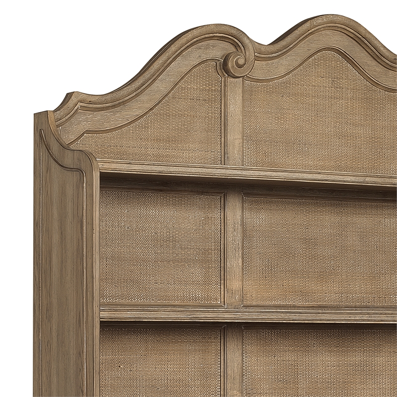 Pulaski Weston Hills Sideboard And Hutch in Flax Seed