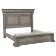 Pulaski Madison Ridge King Panel Bed W/ Blanket Chest Footboard in Taupe