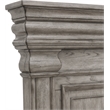 Pulaski Madison Ridge Cal King Panel Bed With Blanket Chest Footboard in Taupe