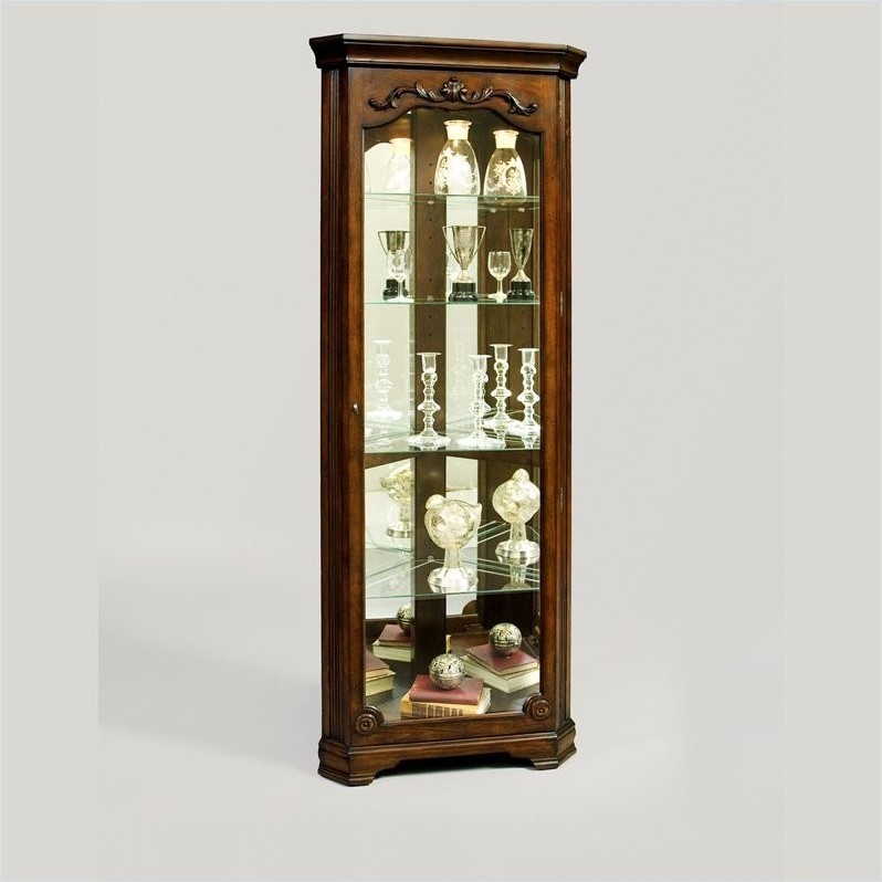 Pulaski Eden Corner Curio Cabinet  21313