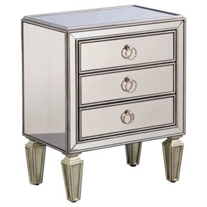 Pulaski Accents Modern Mojo Mirrored Chairside Chest