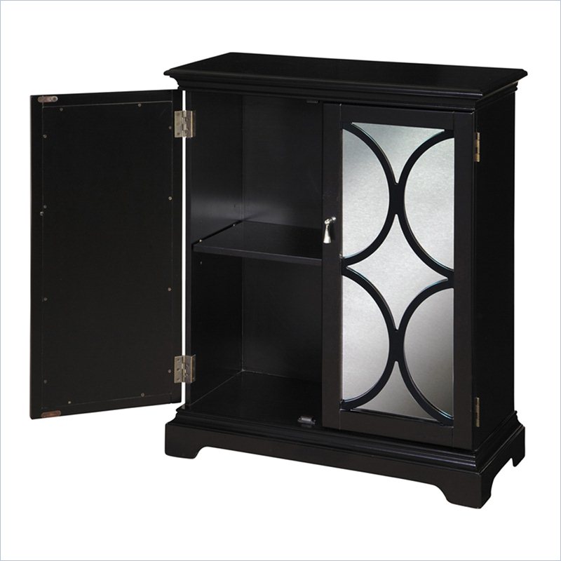 Pulaski Accents Hall Accent Chest in Ebony Black 641162