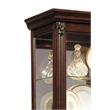 Wood Framed Curio Classic Display Cabinet in Warm Cherry by Pulaski Furniture