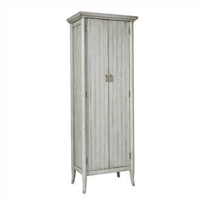 Pulaski Accents Wine Cabinet in Distressed Grey
