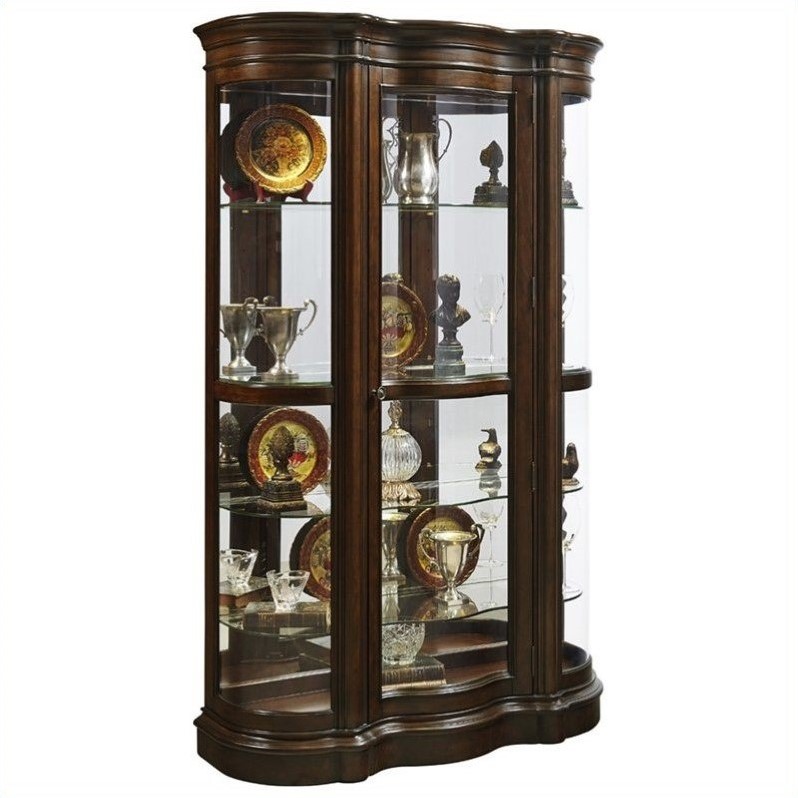 Pulaski Curio in Dark Wood - 21519