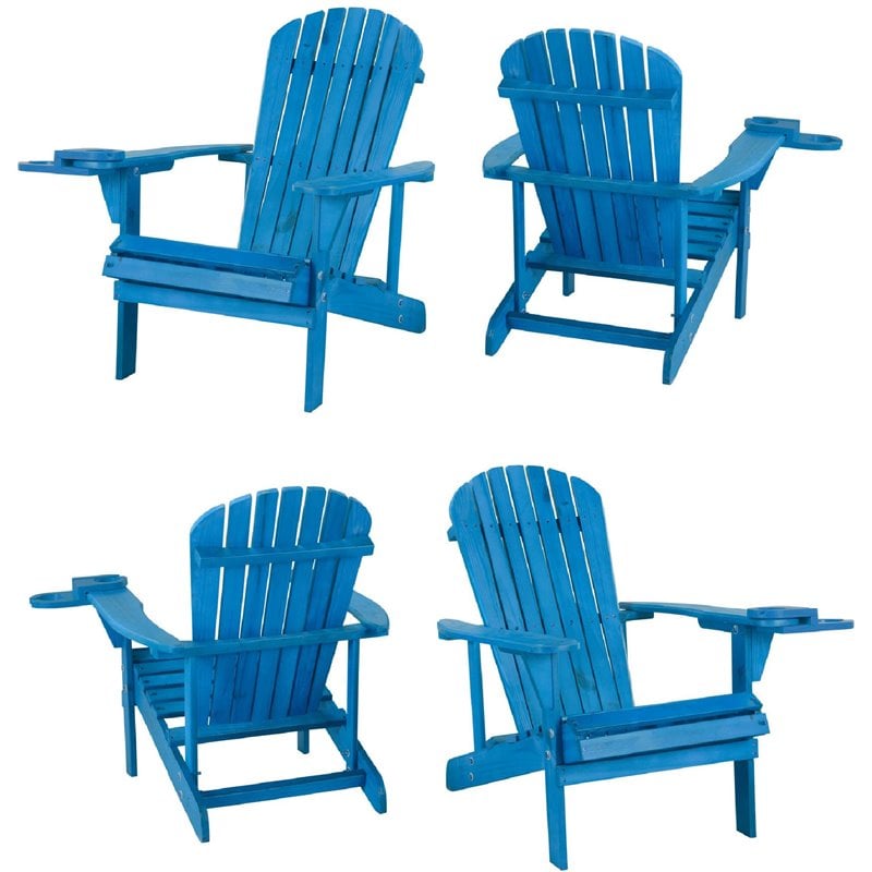 periwinkle blue adirondack chairs