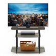 Furinno TURN-N-TUBE No Tools Wood 3-Tier TV Stand for TV up to 32