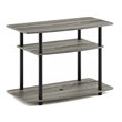 Furinno TURN-N-TUBE No Tools Wood 3-Tier TV Stand for TV up to 32