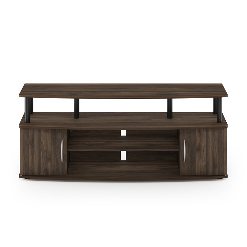 Furinno JAYA Wood Entertainment Center for TV up to 55