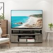 Furinno JAYA Wood Entertainment Center for TV up to 55