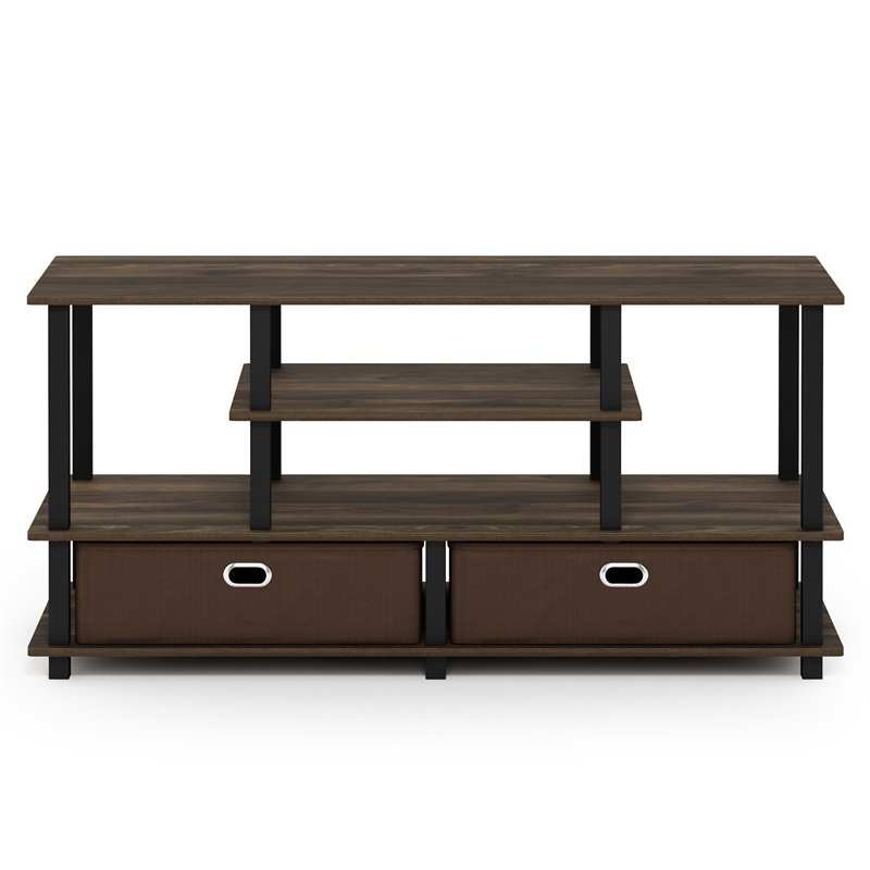 Furinno JAYA Engineered Wood TV Stand for TVs up to 55