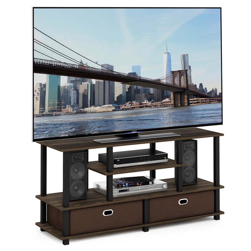 Furinno JAYA Engineered Wood TV Stand for TVs up to 55