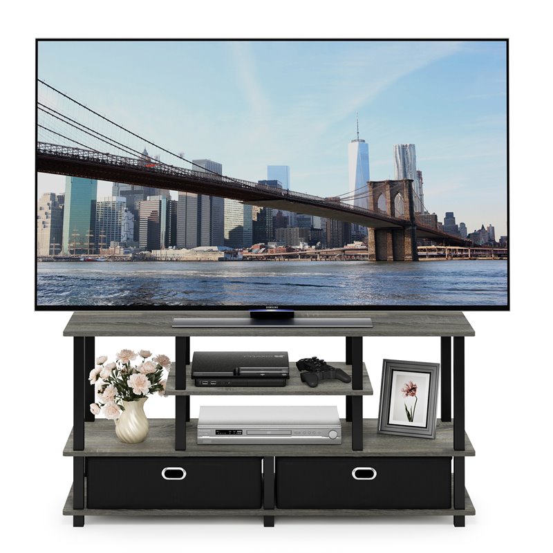 Furinno JAYA Engineered Wood TV Stand for TVs up to 55