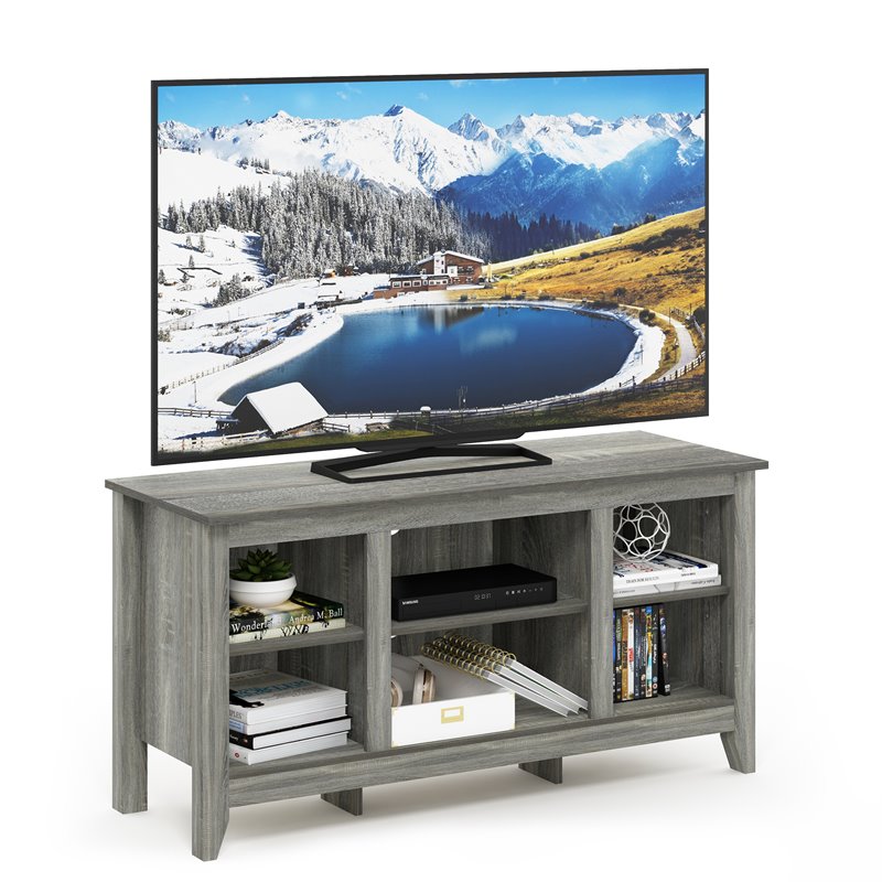 Furinno JENSEN Engineered Wood TV Stand for TV up to 55