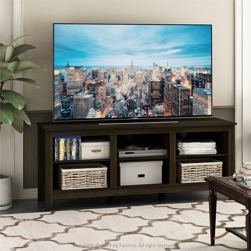 Furinno JENSEN Engineered Wood TV Stand for TV up to 65