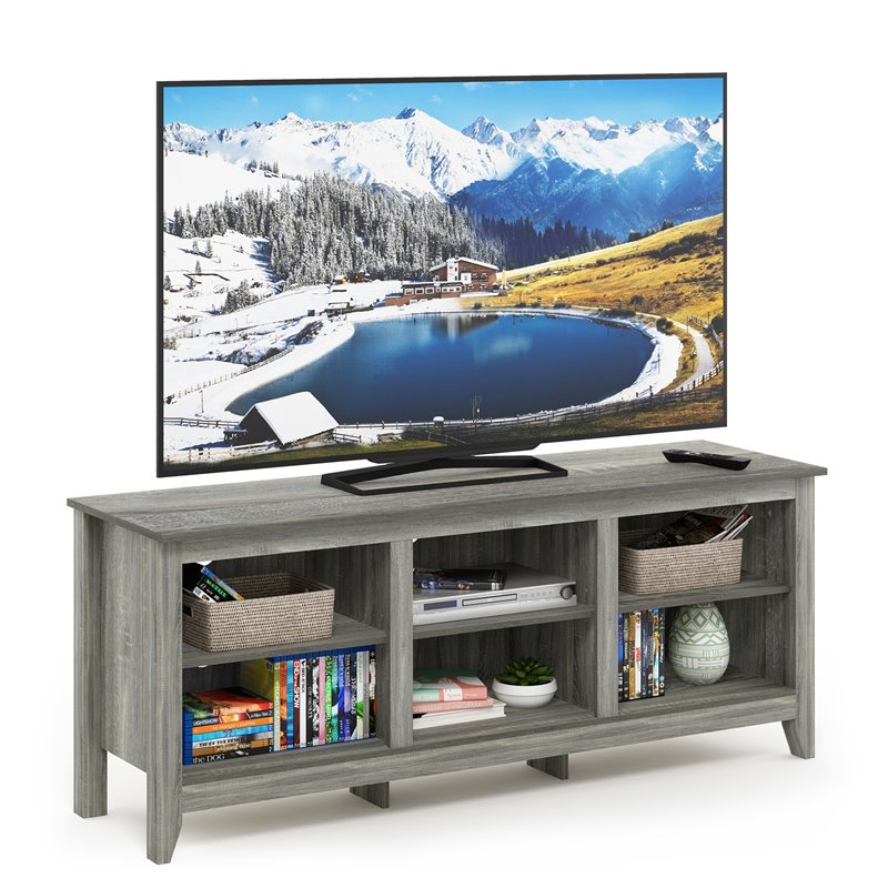 Furinno JENSEN Engineered Wood TV Stand for TV up to 65