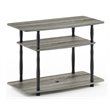 Furinno TURN-N-TUBE No Tools Wood 3-Tier TV Stand for TV up to 32