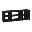 Furinno Montale Wood TV Stand with Shelves for TV up to 65