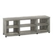 Furinno Montale Wood TV Stand with Shelves for TV up to 65